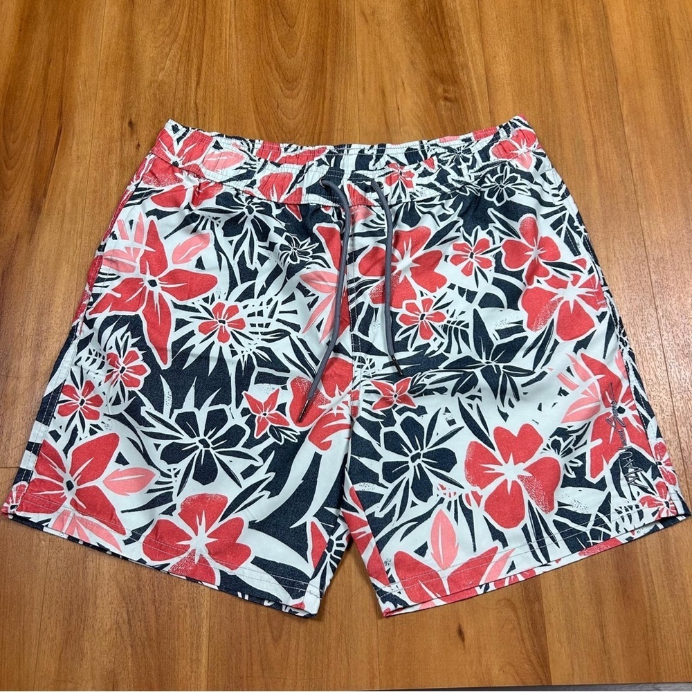 Maui‎ and SonsMen’s Athletic Shorts Red and Black Size L